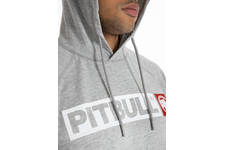 Longsleeve z kapturem Pit Bull Spandex Hilltop '21 - Szary