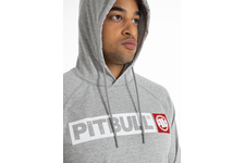 Longsleeve z kapturem Pit Bull Spandex Hilltop '21 - Szary
