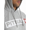 Longsleeve z kapturem Pit Bull Spandex Hilltop '21 - Szary