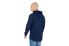 Longsleeve z kapturem Pit Bull Spandex Hilltop '21 - Granatowy