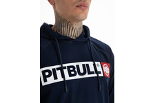 Longsleeve z kapturem Pit Bull Spandex Hilltop '21 - Granatowy