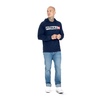 Longsleeve z kapturem Pit Bull Spandex Hilltop '21 - Granatowy