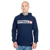 Longsleeve z kapturem Pit Bull Spandex Hilltop '21 - Granatowy
