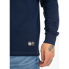 Longsleeve z kapturem Pit Bull Spandex Hilltop '21 - Granatowy