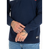 Longsleeve z kapturem Pit Bull Spandex Hilltop '21 - Granatowy