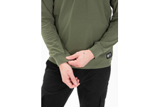 Longsleeve z kapturem Pit Bull Spandex Hilltop '21 - Oliwkowy