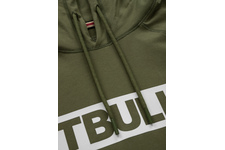 Longsleeve z kapturem Pit Bull Spandex Hilltop '21 - Oliwkowy