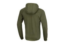 Longsleeve z kapturem Pit Bull Spandex Hilltop '21 - Oliwkowy