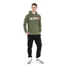 Longsleeve z kapturem Pit Bull Spandex Hilltop '21 - Oliwkowy