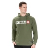Longsleeve z kapturem Pit Bull Spandex Hilltop '21 - Oliwkowy