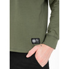 Longsleeve z kapturem Pit Bull Spandex Hilltop '21 - Oliwkowy