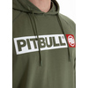 Longsleeve z kapturem Pit Bull Spandex Hilltop '21 - Oliwkowy