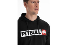 Longsleeve z kapturem Pit Bull Spandex Hilltop '21 - Czarny