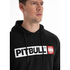Longsleeve z kapturem Pit Bull Spandex Hilltop '21 - Czarny