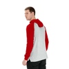 Longsleeve z kapturem Pit Bull Garment Washed Raglan Small Logo '21 - Szary/Czerwony