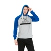 Longsleeve z kapturem Pit Bull Garment Washed Raglan California '21 - Szary/Niebieski