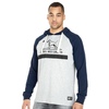 Longsleeve z kapturem Pit Bull Garment Washed Raglan California '21 - Szary/Granatowy