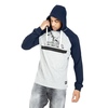 Longsleeve z kapturem Pit Bull Garment Washed Raglan California '21 - Szary/Granatowy