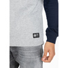 Longsleeve z kapturem Pit Bull Garment Washed Raglan California '21 - Szary/Granatowy