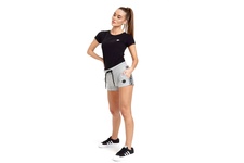 Szorty damskie Pit Bull French Terry Small Logo '21 - Szare