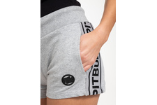 Szorty damskie Pit Bull French Terry Small Logo '21 - Szare