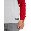 Longsleeve Pit Bull Garment Washed Raglan Small Logo '21 - Szary/Czerwony
