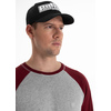 Longsleeve Pit Bull Garment Washed Raglan Small Logo '21 - Szary/Bordowy