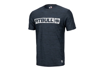 Koszulka Pit Bull Casual Sport Hilltop '21 - Granatowy Melanż