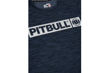 Koszulka Pit Bull Casual Sport Hilltop '21 - Granatowy Melanż