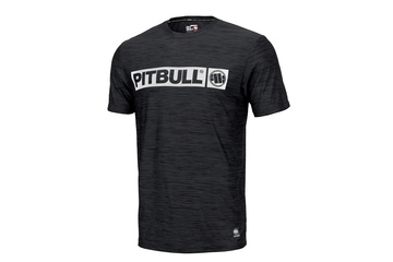Koszulka Pit Bull Casual Sport Hilltop '21 - Czarny Melanż