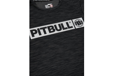 Koszulka Pit Bull Casual Sport Hilltop '21 - Czarny Melanż