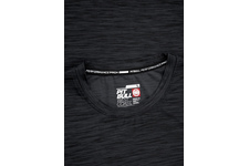 Koszulka Pit Bull Casual Sport No Logo '21 - Czarny Melanż