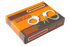 Kajdanki stalowe, łańcuszkowe - niklowane Perfecta HC200