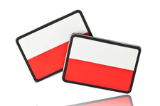 naszywka Helikon flaga PL (komplet - 2szt.) - PVC - Standard