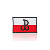 naszywka velcro Polska Walcząca, flaga standard 5,5 x 3,5 cm