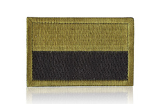 naszywka velcro flaga Polski gaszona 7,2 x 4,5 cm