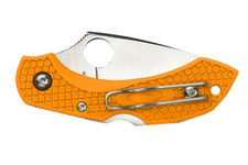 Nóż Spyderco C28POR2 Dragonfly 2 Plainedge Orange FRN