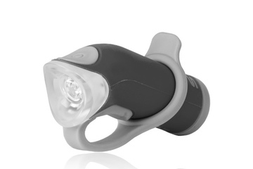 Latarka rowerowa SILVA Commute FRONT Grey