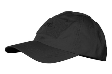 czapka Helikon Baseball Cotton ripstop czarna