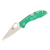 Nóż Spyderco C11FPGR Delica Flat Ground Green FRN