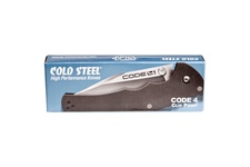 noż COLD STEEL CODE-4 CLIP PT. PLAIN EDGE, XHP