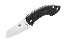 Nóż Spyderco C163PBK Pingo Plainedge Black FRN