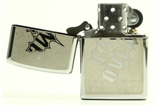Zapalniczka ZIPPO Game Over, High Polish Chrome