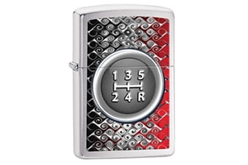 Zapalniczka ZIPPO Gear Shift Knob, Brushed Chrome