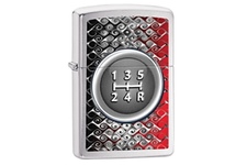 Zapalniczka ZIPPO Gear Shift Knob, Brushed Chrome