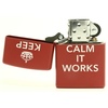 Zapalniczka ZIPPO Keep Calm It Works, Red Matte