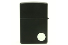 Zapalniczka ZIPPO Logo Lasered, Black Matte