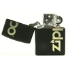 Zapalniczka ZIPPO Logo Lasered, Black Matte