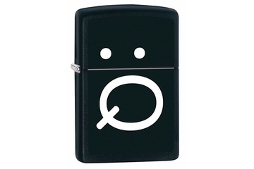 Zapalniczka ZIPPO Palę Fajki, Black Matte