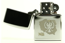 Zapalniczka ZIPPO Poland Map, High Polish Chrome